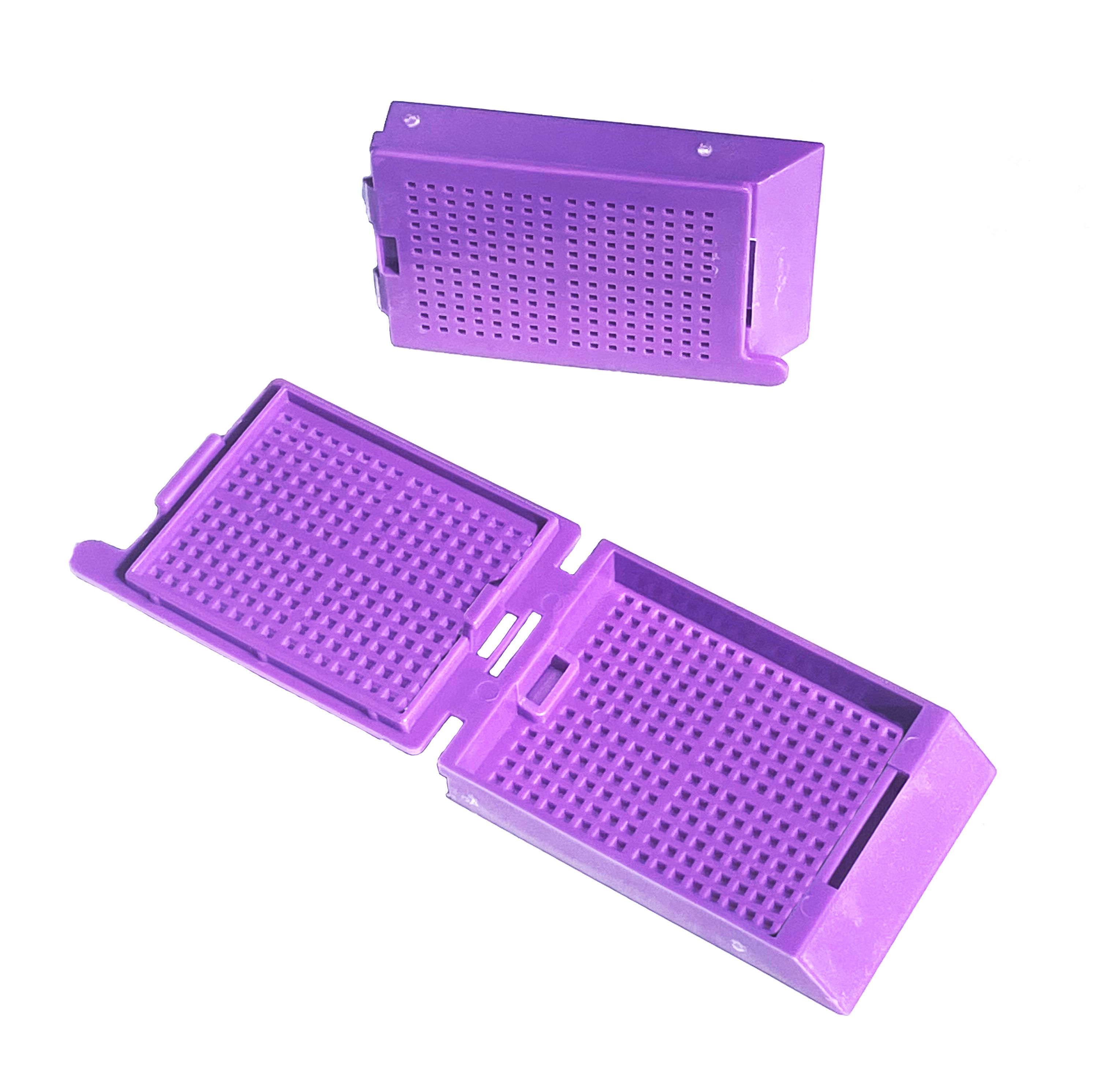 Кассеты биопсийные Фиолетовые (уп/500шт).Полиэфир