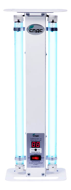 Облучатель УФ - бактерицидный «СПДС» в варианте исполнения ОБПН-70-«СПДС» (переносной настольный отк