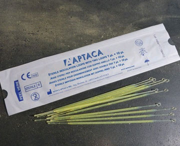 Петля 1+10 мкл бактериологическая ,стер.,п/с,уп/20 ШТ, Aptaca