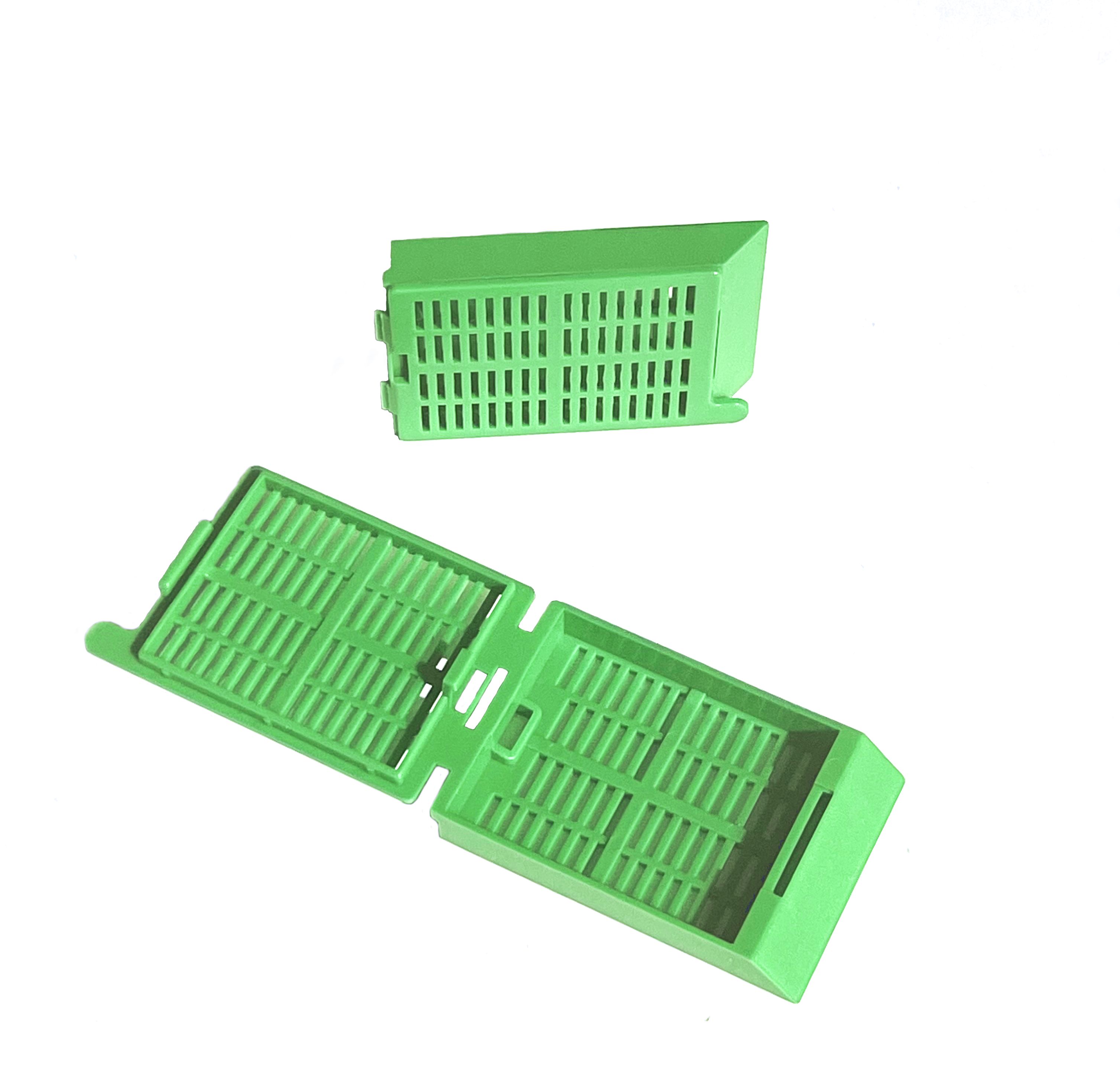 Кассеты гистологические Зеленая (уп/250шт) .Полиэфир