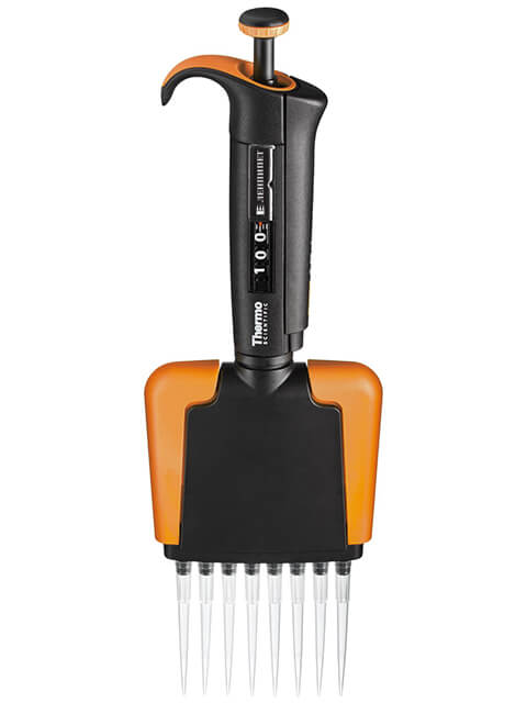 Дозатор 8-30-300 мкл 8-канальный БЛЭК ."Термо Фишер Сайентифик" 4662032