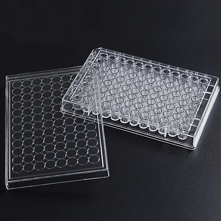 Планшет 96-луночный, с крышкой,П-дно,Стерильный,инд.уп.HP4039 Янченг