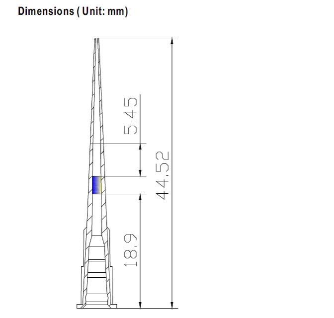 Наконечники 10 мкл,без фильтра,Нестер,Удлиненные,уп/1000шт,Dnase/Rnase-free.Джэт Био-Филтрэйшн 