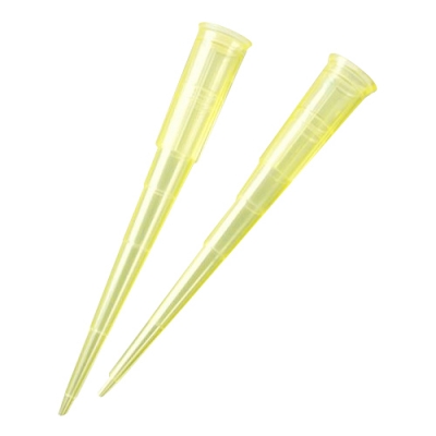 Наконечники для дозаторов 200 мкл, универсальные с фаской желтые, 1000 шт/уп.Yancheng Huida Medical 