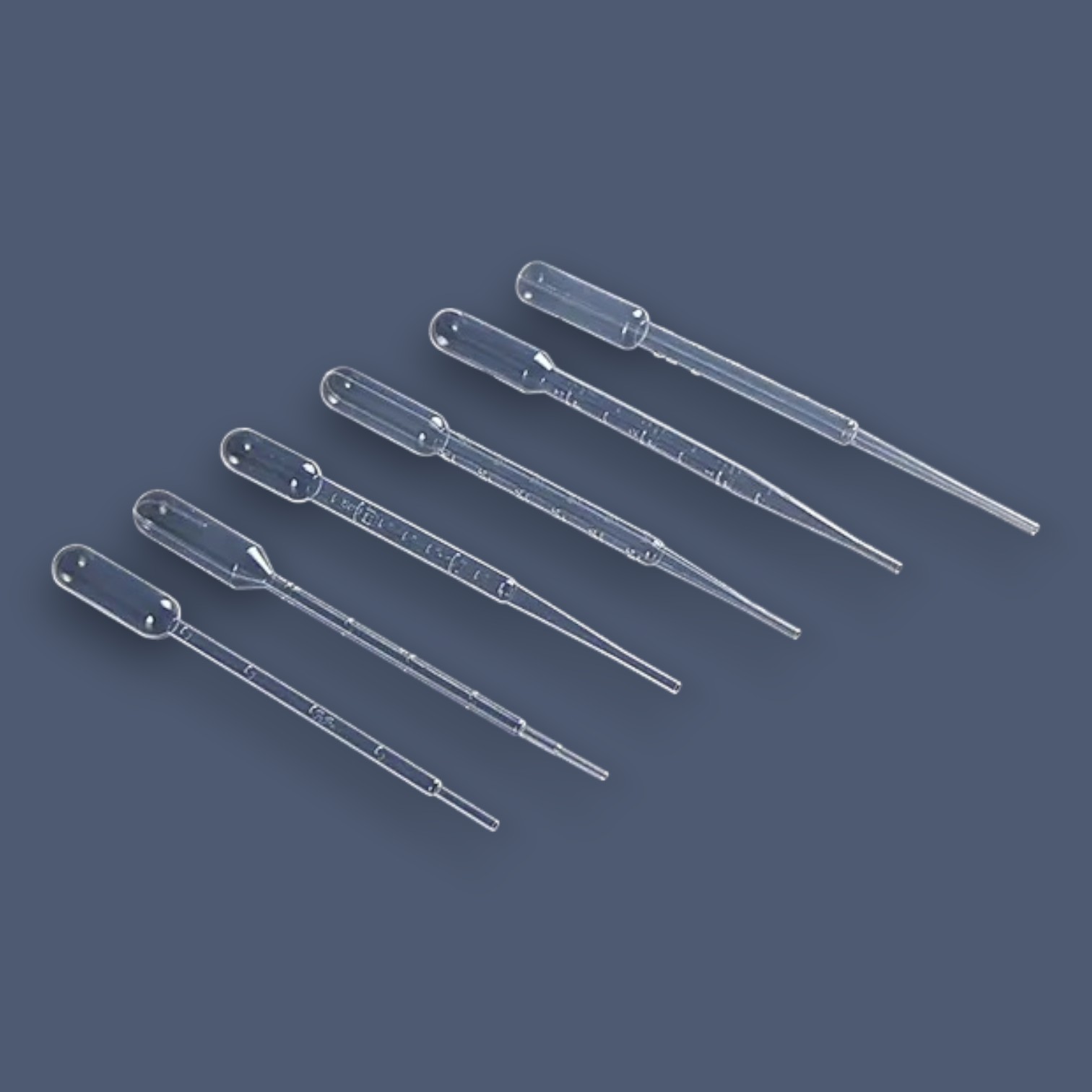 Пипетка Пастера 3 мл,нестерильная,п/э,уп500шт.Янченг Хуида.