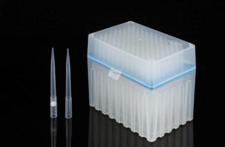 Наконечники 1000мкл,с фильтром,Cтерил., DNAse-RNA,ШТ(уп/96шт.)Yanchen Huida 