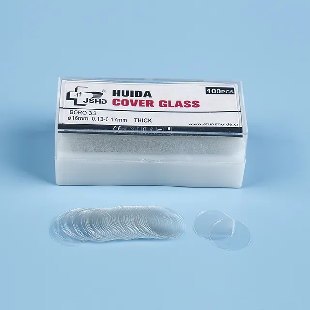 Стекло покровное круглое D16,ШТ.(уп/100/шт).Янченг 