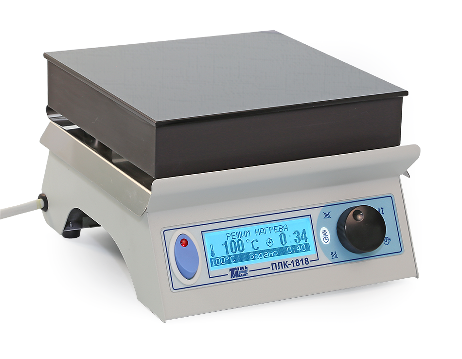 Плита нагревательная ПЛК-1818 со стеклокерамической поверхностью.НПП ТомьАналит