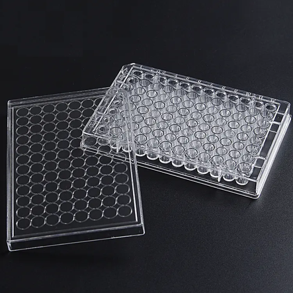 Планшет 96-луночный, с крышкой,П-дно,Стерильный,инд.уп.HP4039 Янченг