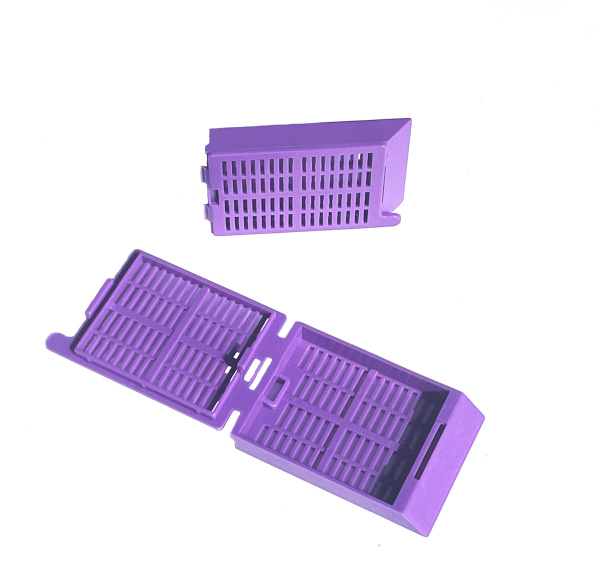 Кассеты гистологические Лиловые (уп/500шт).Полиэфир