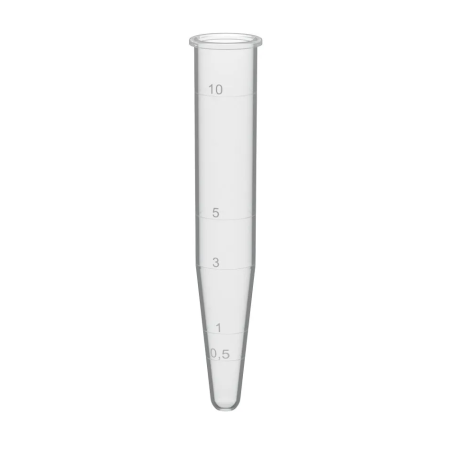 Пробирка 10 мл, 16×100мм коническая нестерильн.шт (уп/100шт) Перинт