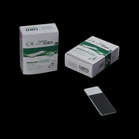 Стекло предметное 75*25*1мм,шлиф.край,белая полоса,ШТ.(50шт/уп) Янченг.